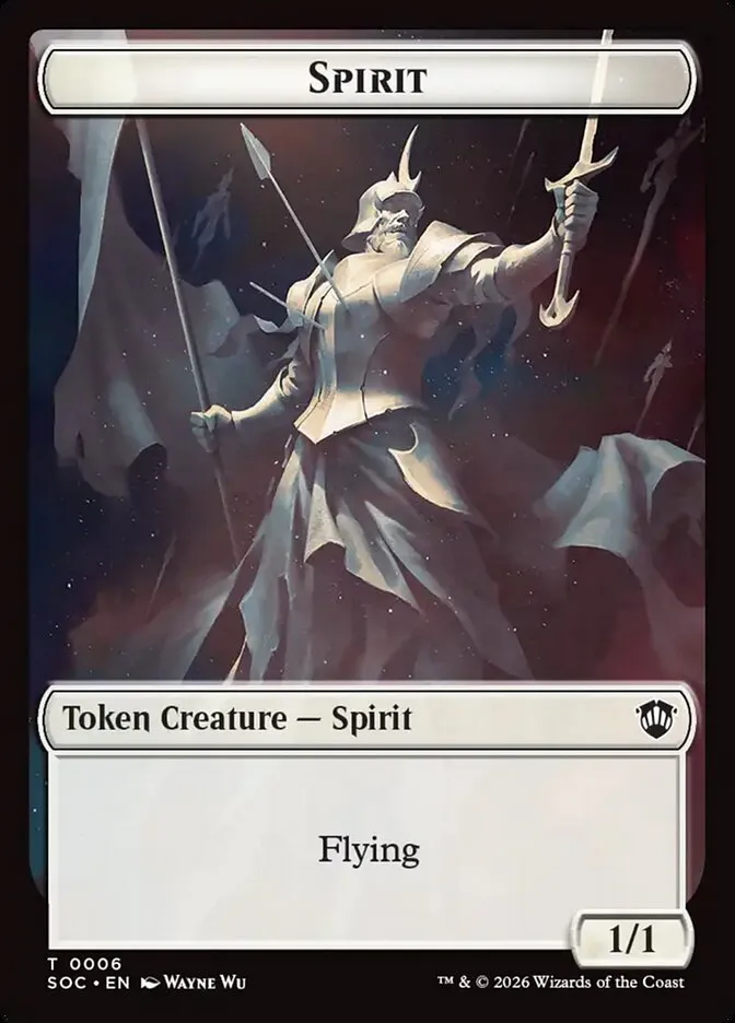 Spirit kaufen - Secrets of Strixhaven Commander Tokens bei TcG Love