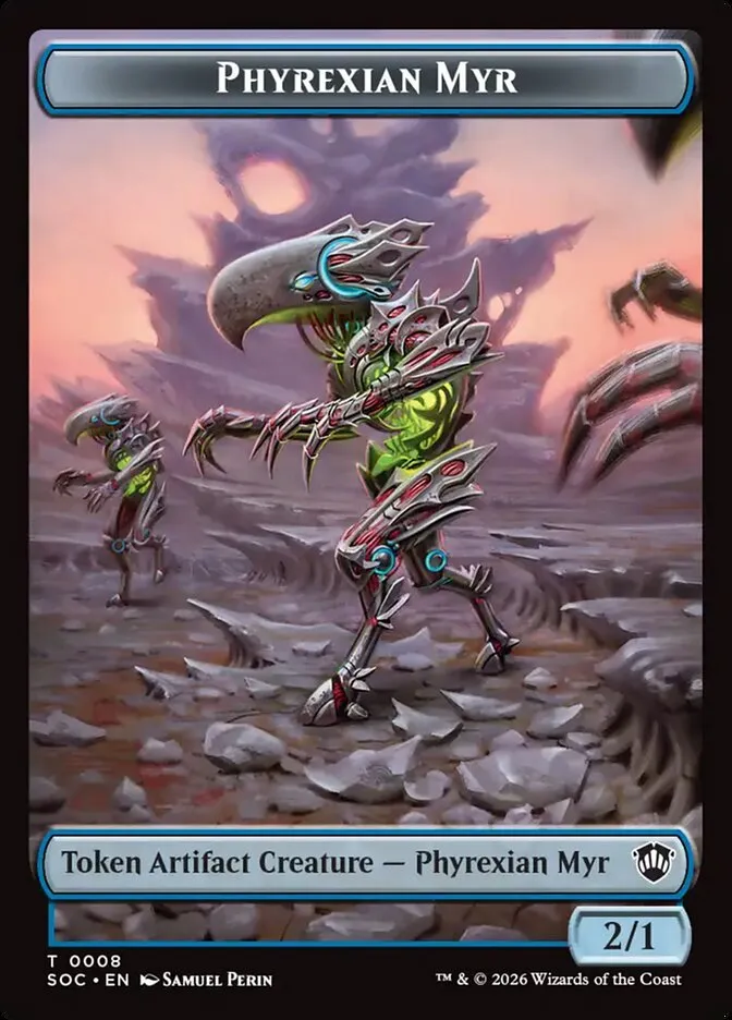 Phyrexian Myr kaufen - Secrets of Strixhaven Commander Tokens bei TcG Love