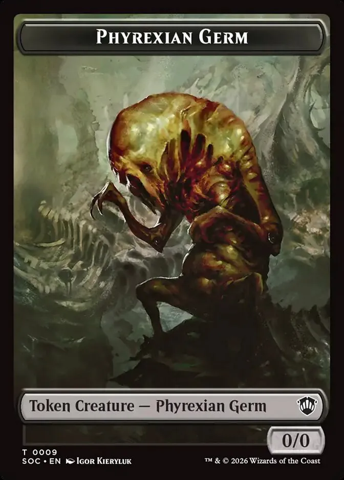 Phyrexian Germ kaufen - Secrets of Strixhaven Commander Tokens bei TcG Love