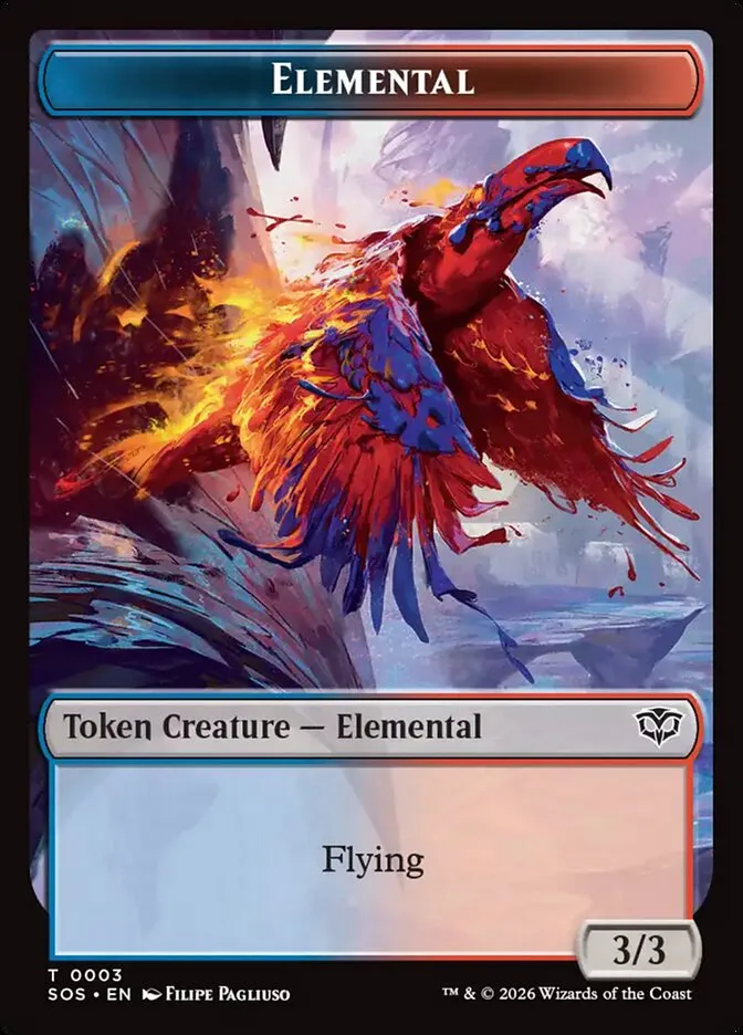 Elemental kaufen - Secrets of Strixhaven Tokens bei TcG Love
