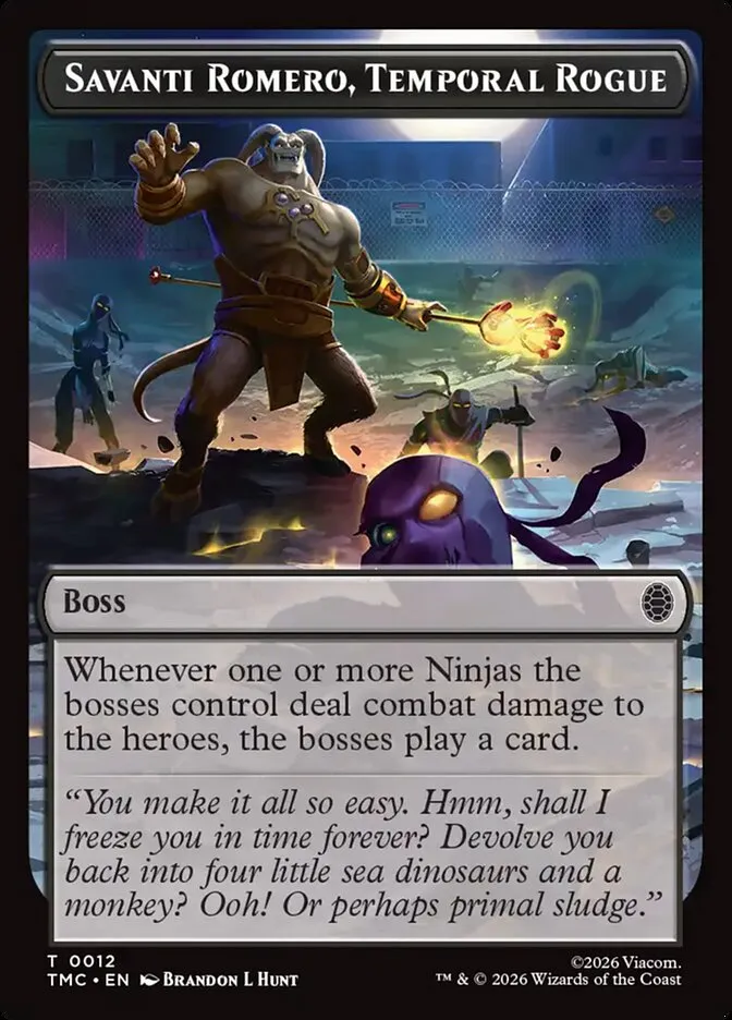 Savanti Romero, Temporal Rogue kaufen - Teenage Mutant Ninja Turtles Eternal Tokens bei TcG Love