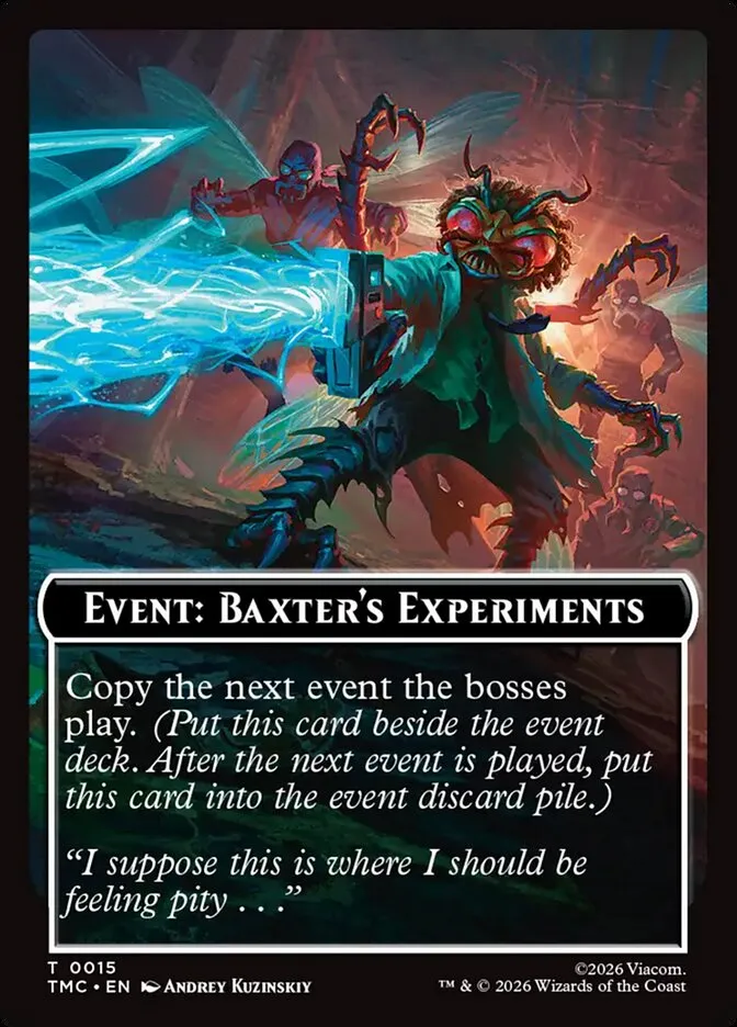 Event: Baxter's Experiments kaufen - Teenage Mutant Ninja Turtles Eternal Tokens bei TcG Love