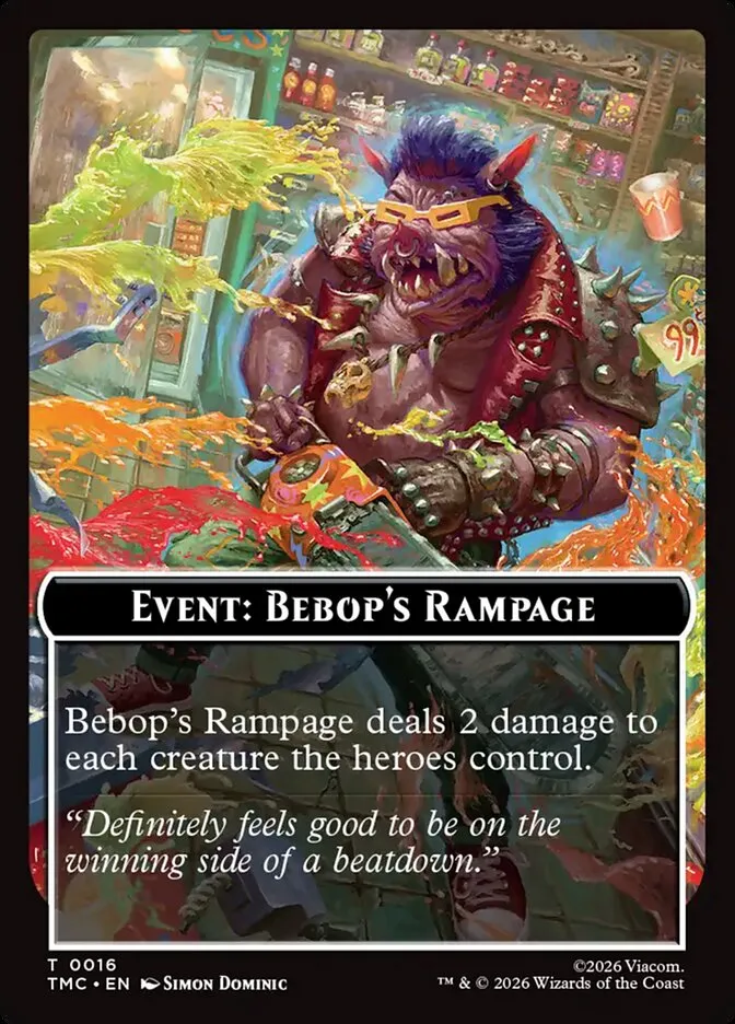 Event: Bebop's Rampage kaufen - Teenage Mutant Ninja Turtles Eternal Tokens bei TcG Love