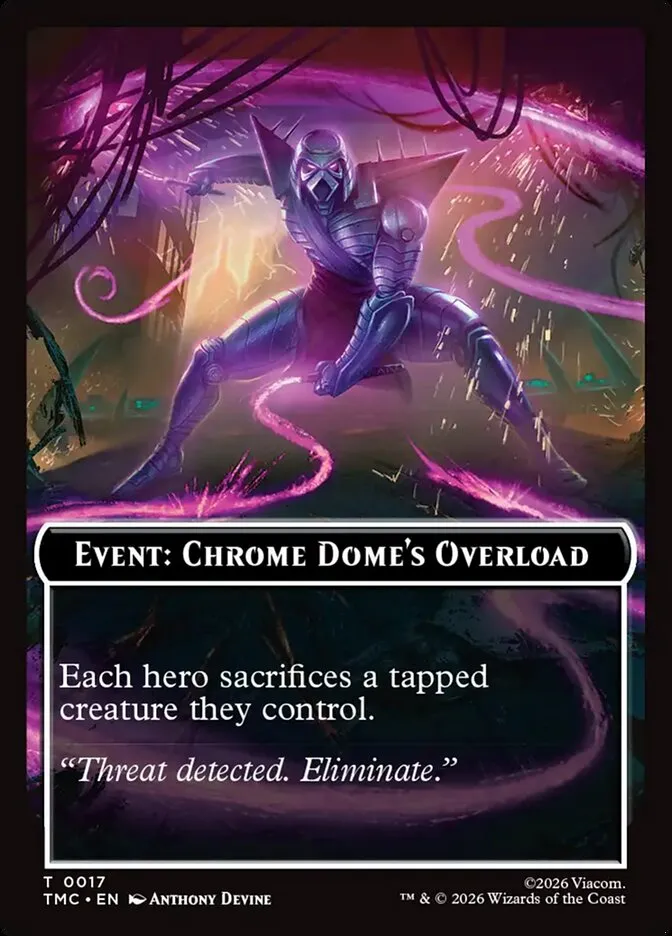 Event: Chrome Dome's Overload kaufen - Teenage Mutant Ninja Turtles Eternal Tokens bei TcG Love