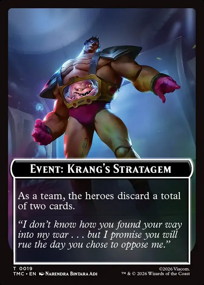 Event: Krang's Stratagem kaufen - Teenage Mutant Ninja Turtles Eternal Tokens bei TcG Love