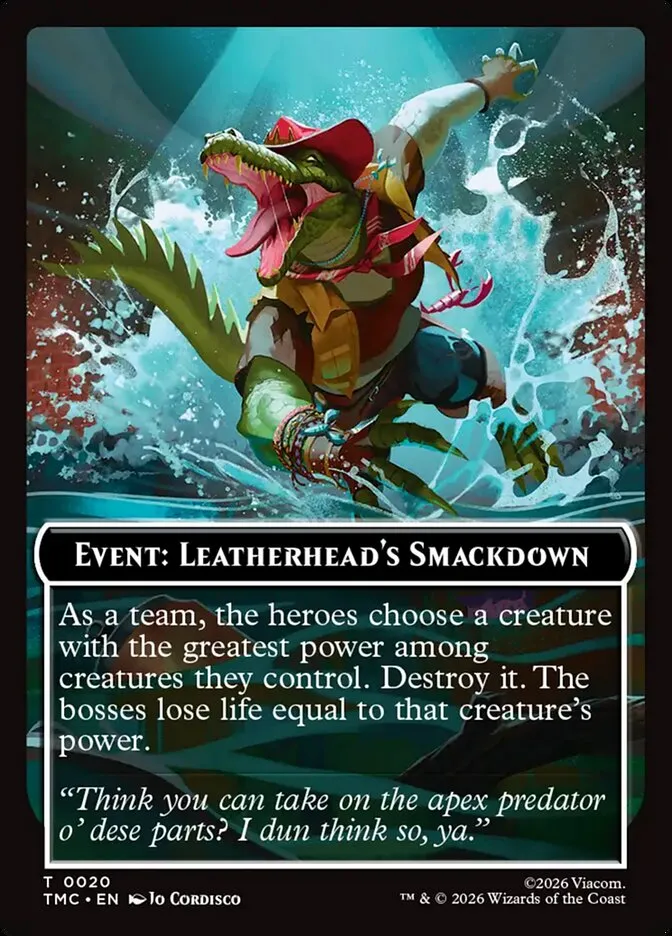 Event: Leatherhead's Smackdown kaufen - Teenage Mutant Ninja Turtles Eternal Tokens bei TcG Love