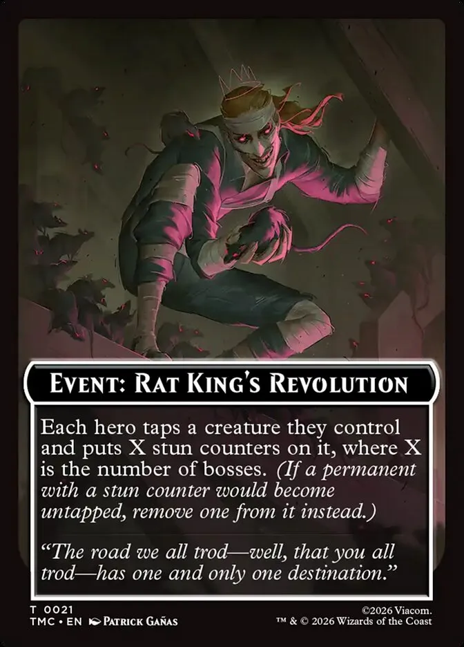 Event: Rat King's Revolution kaufen - Teenage Mutant Ninja Turtles Eternal Tokens bei TcG Love