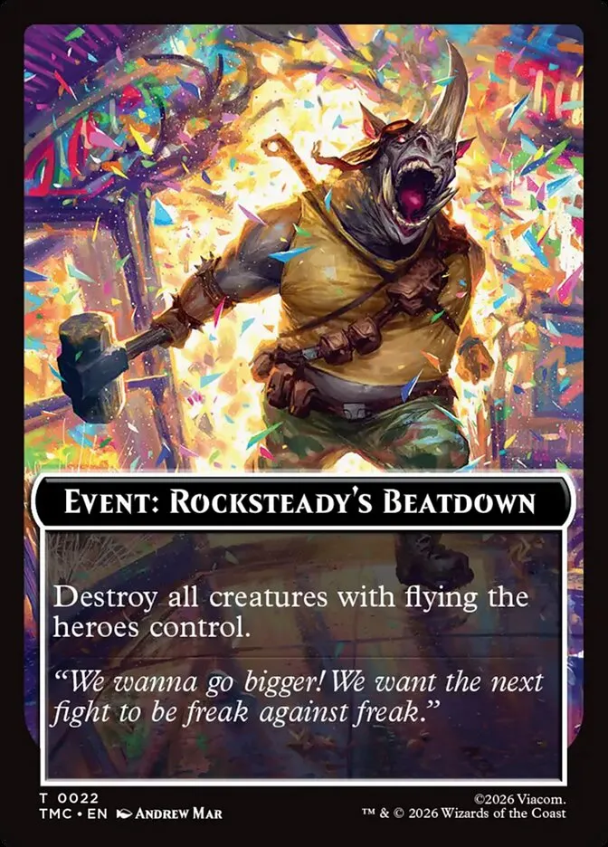 Event: Rocksteady's Beatdown kaufen - Teenage Mutant Ninja Turtles Eternal Tokens bei TcG Love