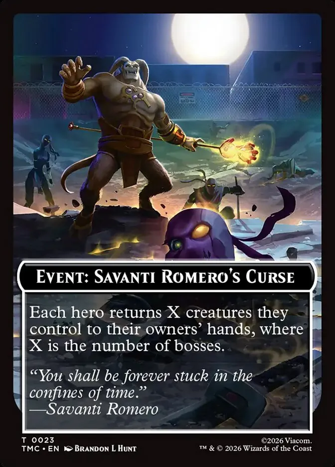 Event: Savanti Romero's Curse kaufen - Teenage Mutant Ninja Turtles Eternal Tokens bei TcG Love