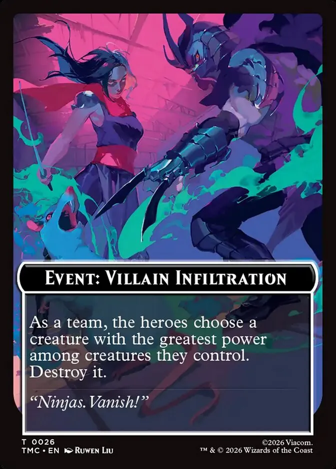 Event: Villain Infiltration kaufen - Teenage Mutant Ninja Turtles Eternal Tokens bei TcG Love