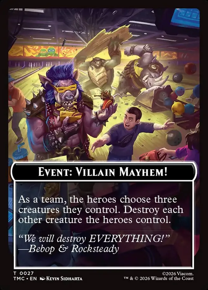 Event: Villain Mayhem! kaufen - Teenage Mutant Ninja Turtles Eternal Tokens bei TcG Love