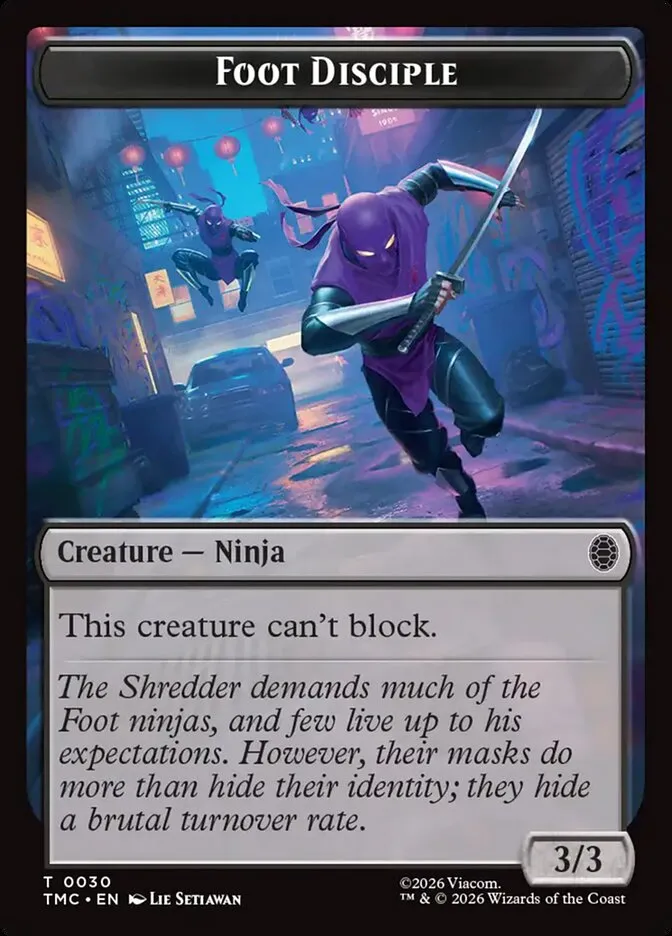 Foot Disciple kaufen - Teenage Mutant Ninja Turtles Eternal Tokens bei TcG Love