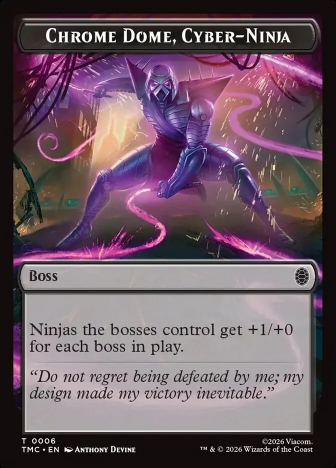 Chrome Dome, Cyber-Ninja kaufen - Teenage Mutant Ninja Turtles Eternal Tokens bei TcG Love