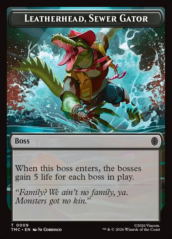 Leatherhead, Sewer Gator kaufen - Teenage Mutant Ninja Turtles Eternal Tokens bei TcG Love