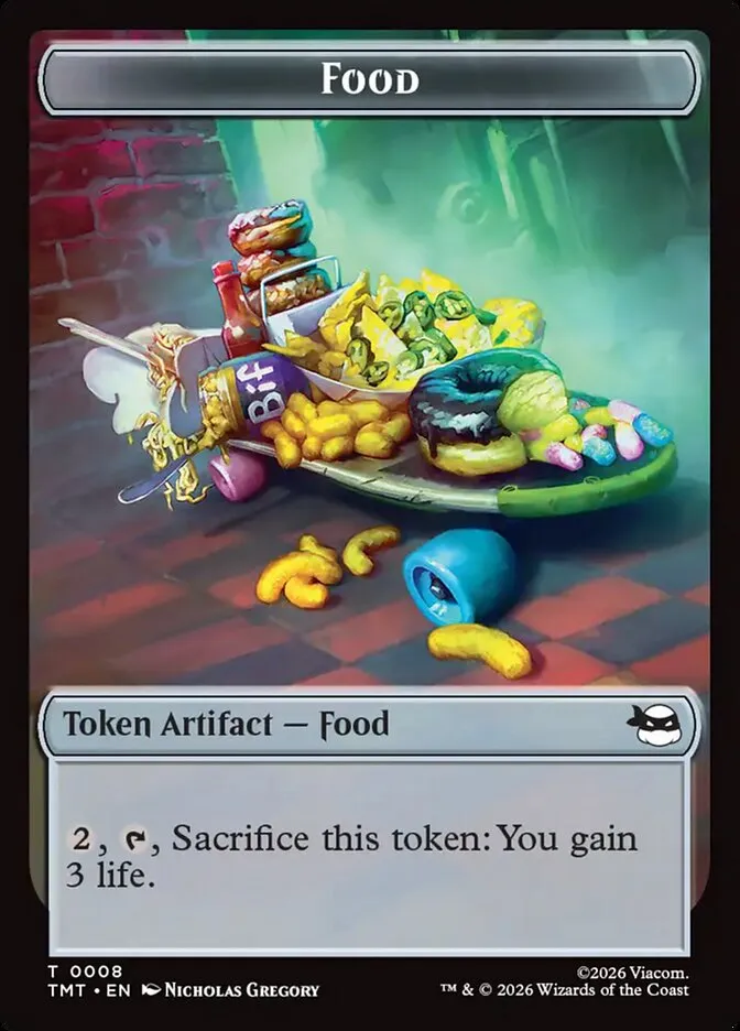 Food kaufen - Teenage Mutant Ninja Turtles Tokens bei TcG Love
