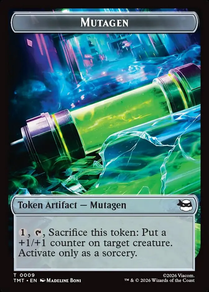 Mutagen kaufen - Teenage Mutant Ninja Turtles Tokens bei TcG Love