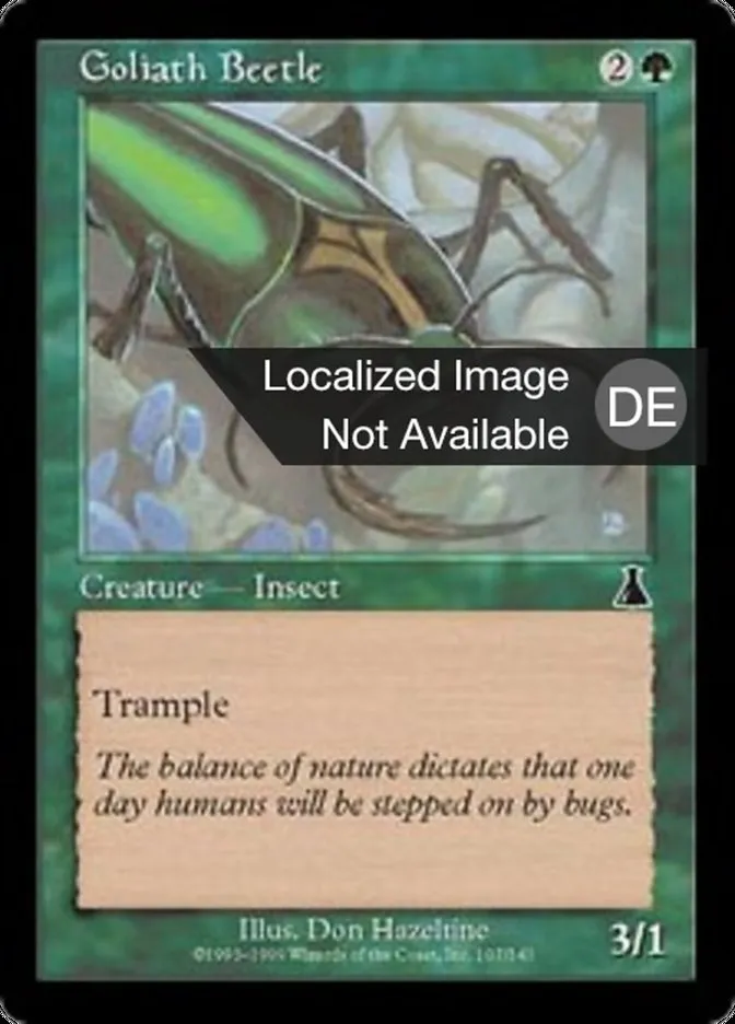 Goliathkäfer kaufen - Urza's Destiny bei TcG Love