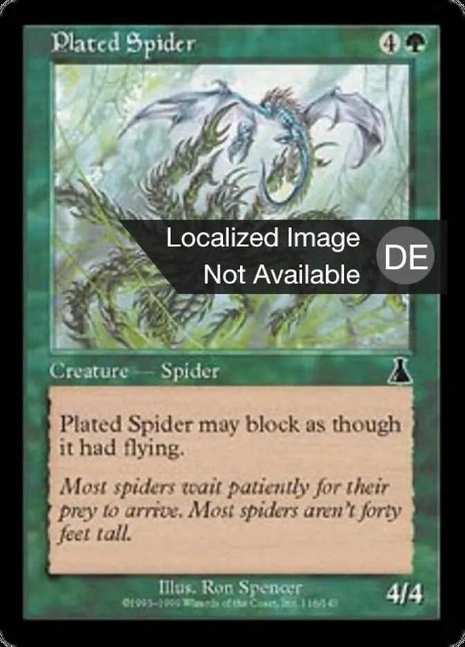 Plattenpanzerspinne kaufen - Urza's Destiny bei TcG Love