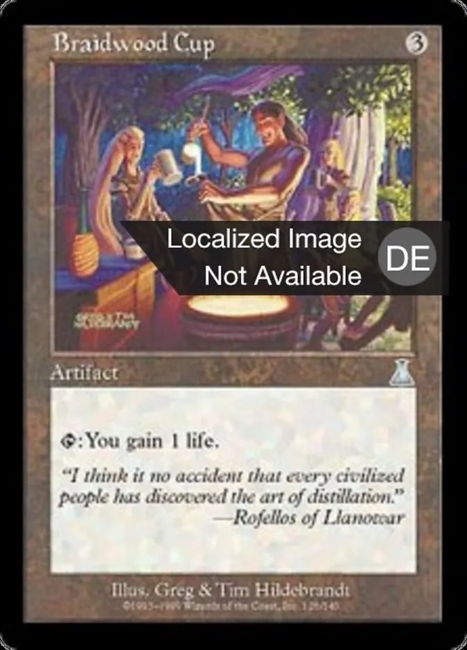 Flechtholztasse kaufen - Urza's Destiny bei TcG Love