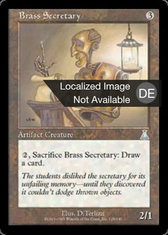 Messingsekretär kaufen - Urza's Destiny bei TcG Love
