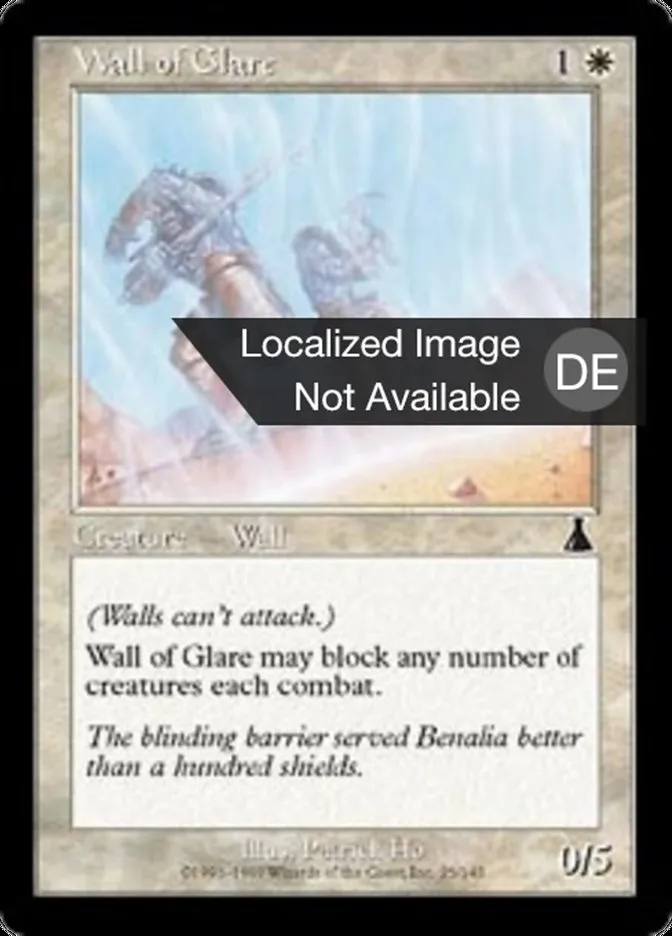 Blendende Mauer kaufen - Urza's Destiny bei TcG Love