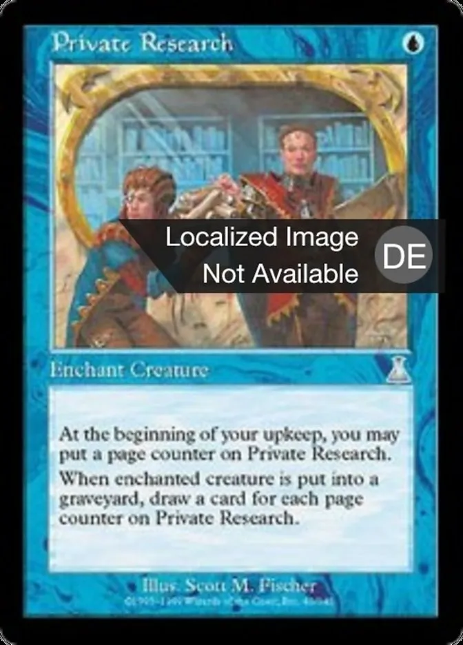 Private Nachforschungen kaufen - Urza's Destiny bei TcG Love