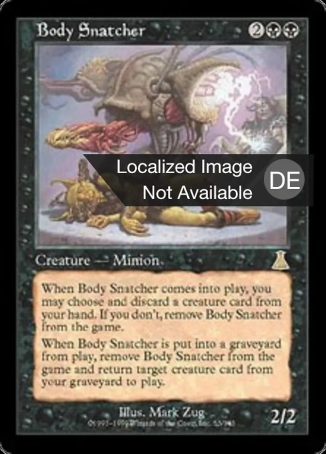 Körperdieb kaufen - Urza's Destiny bei TcG Love