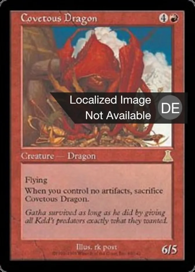 Habgieriger Drache kaufen - Urza's Destiny bei TcG Love
