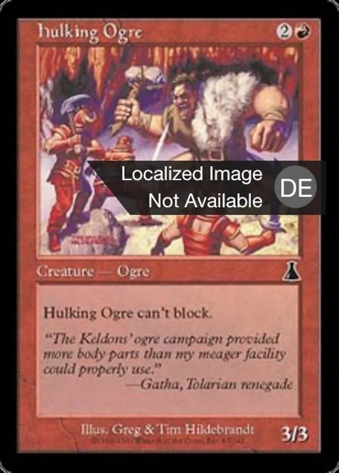 Grobschlächtiger Oger kaufen - Urza's Destiny bei TcG Love