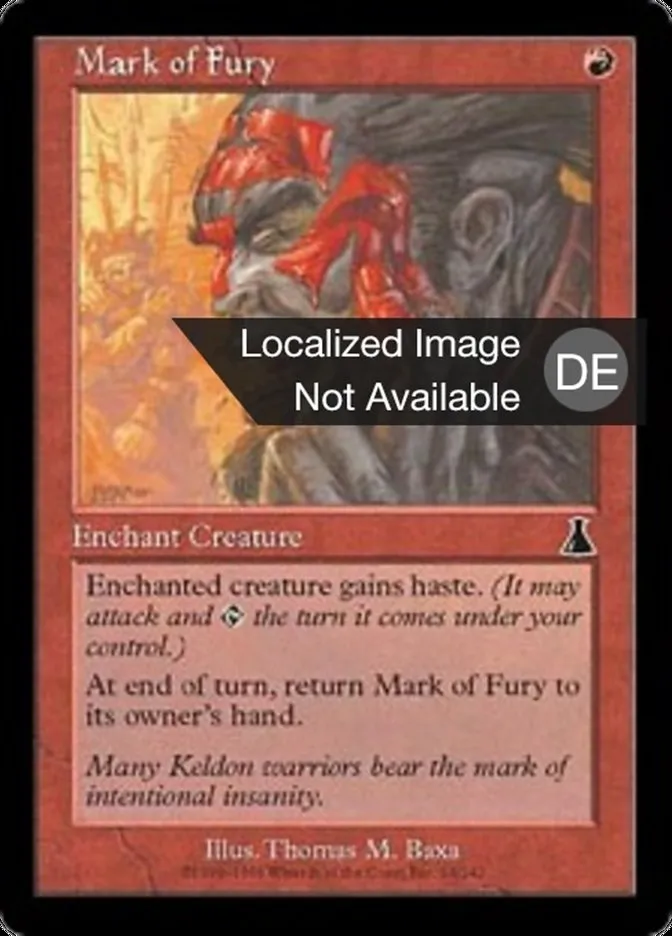 Zeichen des Zorns kaufen - Urza's Destiny bei TcG Love