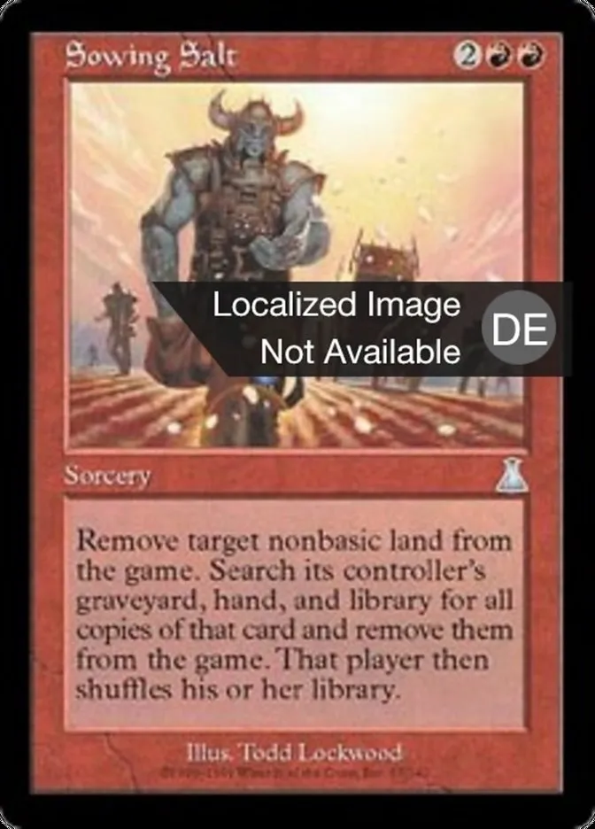 Gesalzene Erde kaufen - Urza's Destiny bei TcG Love