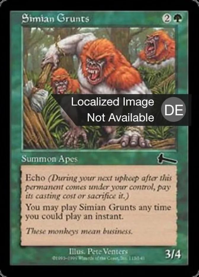 ULG-113-Randalierende-Affen-de Randalierende Affen kaufen - Urza's Legacy bei TcG Love