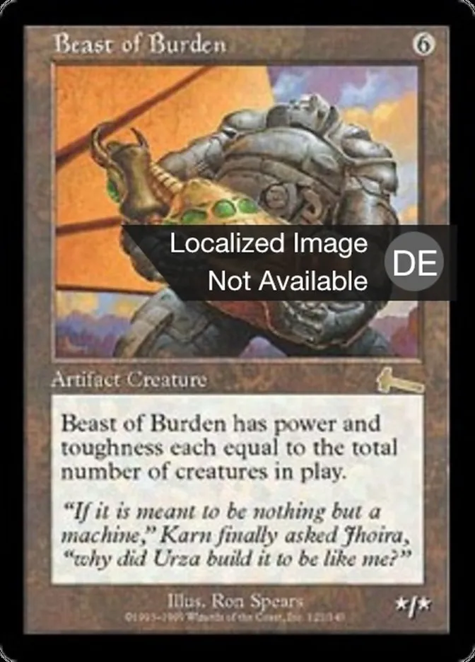 Lastvieh kaufen - Urza's Legacy bei TcG Love