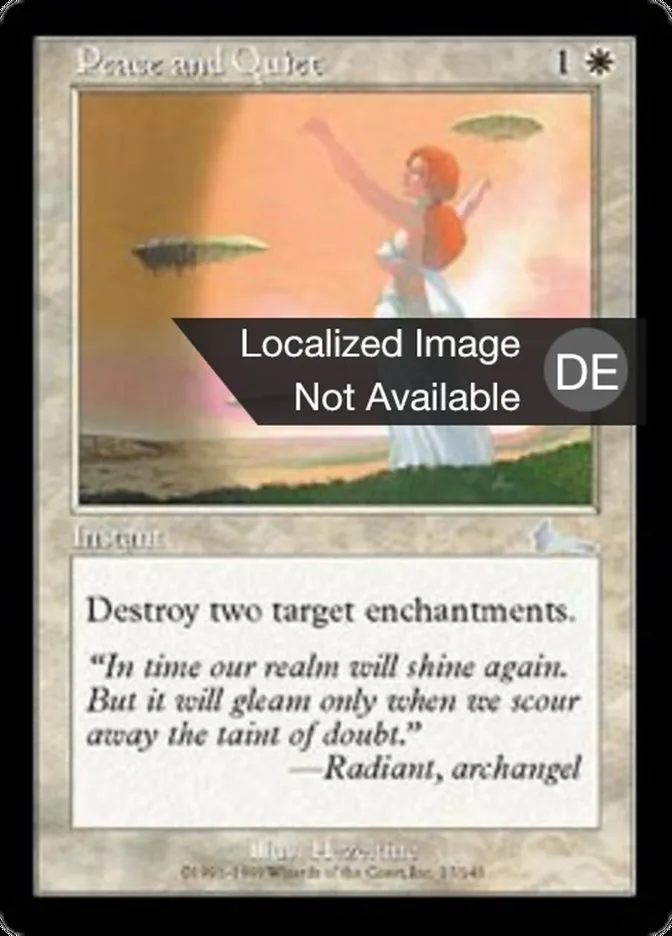 Ruhe und Frieden kaufen - Urza's Legacy bei TcG Love