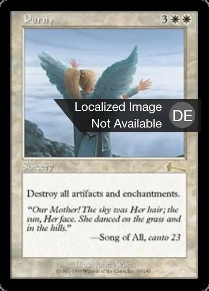 Reinigung kaufen - Urza's Legacy bei TcG Love