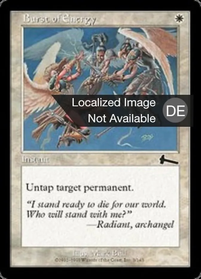 Energieschwall kaufen - Urza's Legacy bei TcG Love
