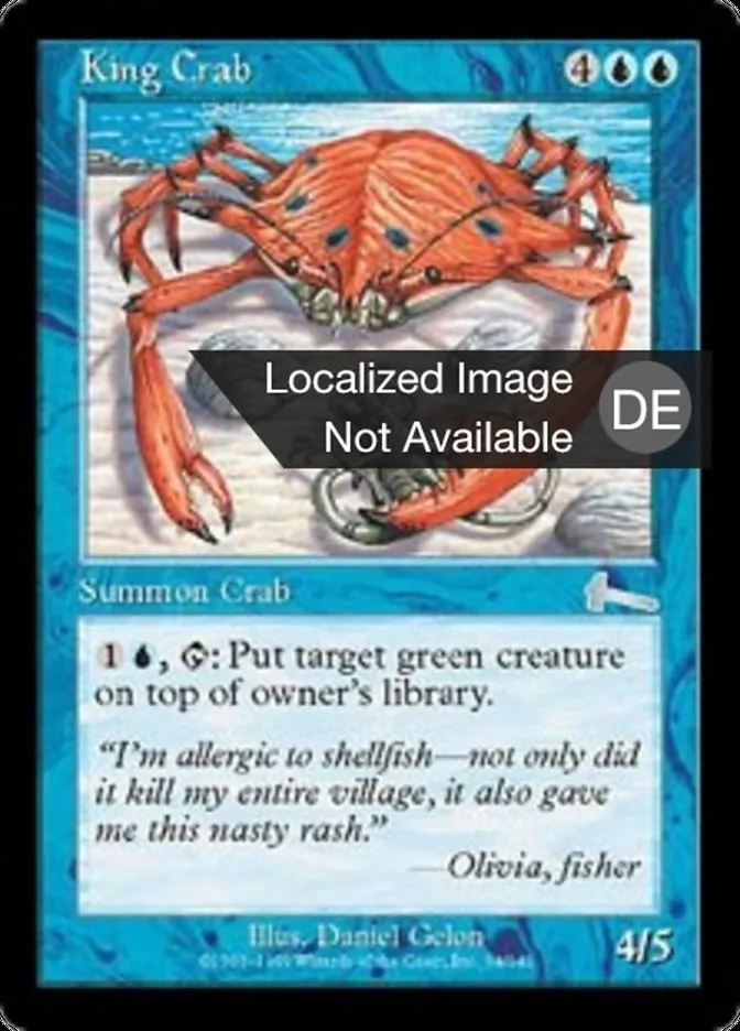 ULG-34-K-nigskrabbe-de Königskrabbe kaufen - Urza's Legacy bei TcG Love