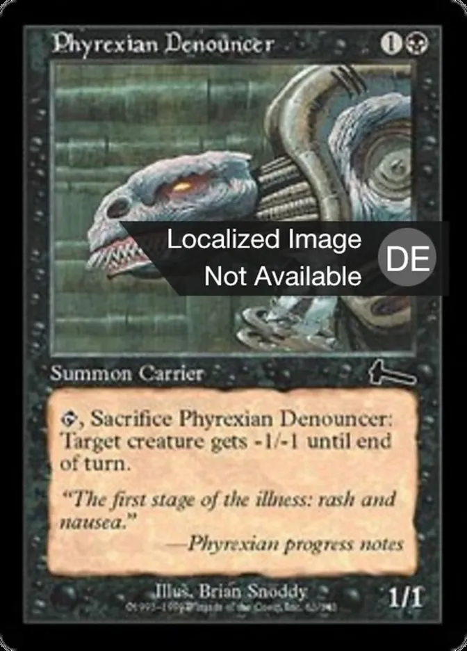 Phyrexianischer Niedermacher kaufen - Urza's Legacy bei TcG Love