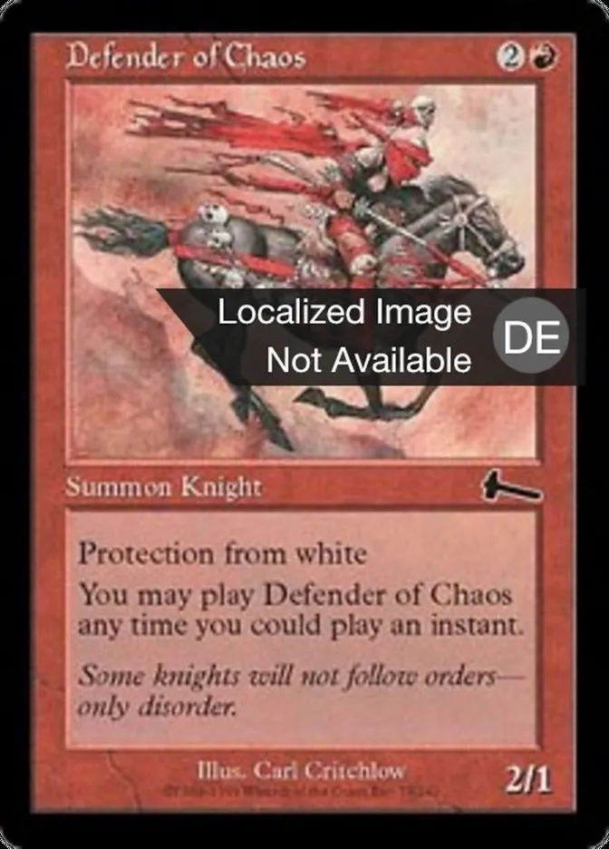 Verteidiger des Chaos kaufen - Urza's Legacy bei TcG Love