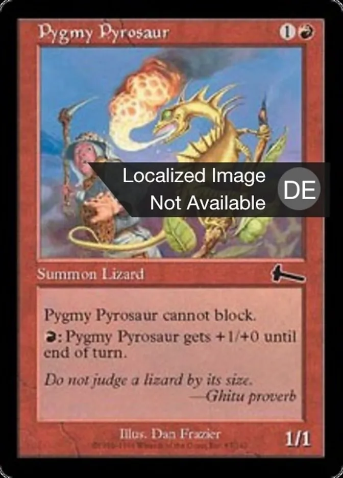 Zwergpyrosaurus kaufen - Urza's Legacy bei TcG Love