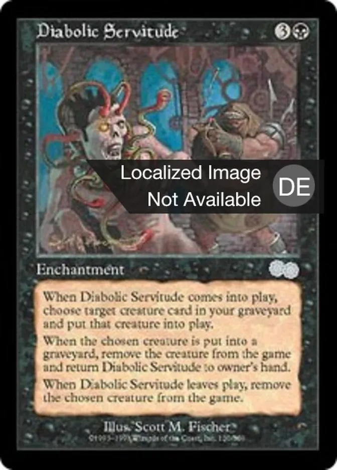Teuflische Dienstbarkeit kaufen - Urza's Saga bei TcG Love