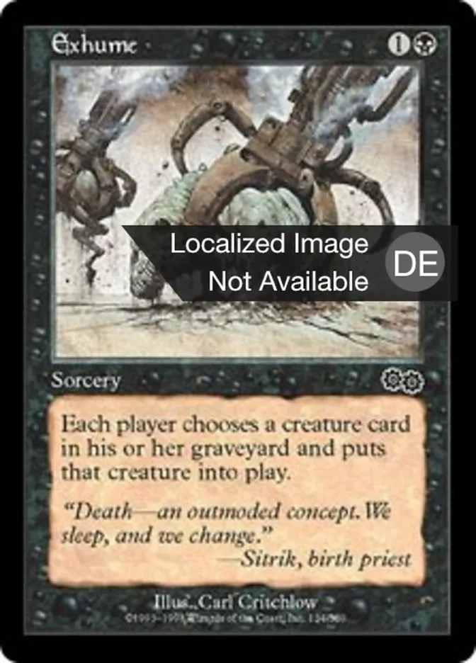 Exhumierung kaufen - Urza's Saga bei TcG Love