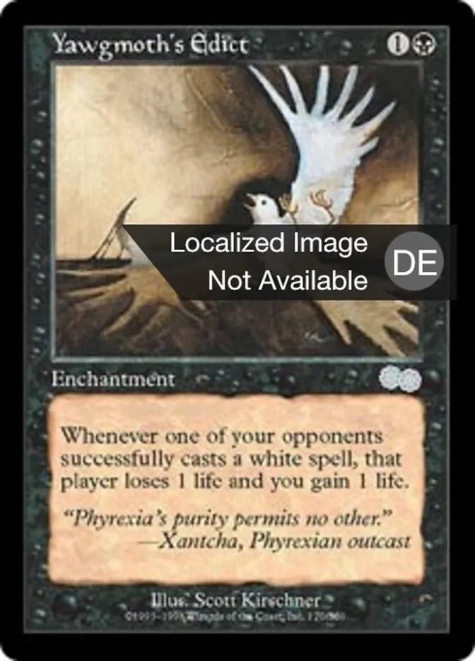 Yawgmoths Edikt kaufen - Urza's Saga bei TcG Love