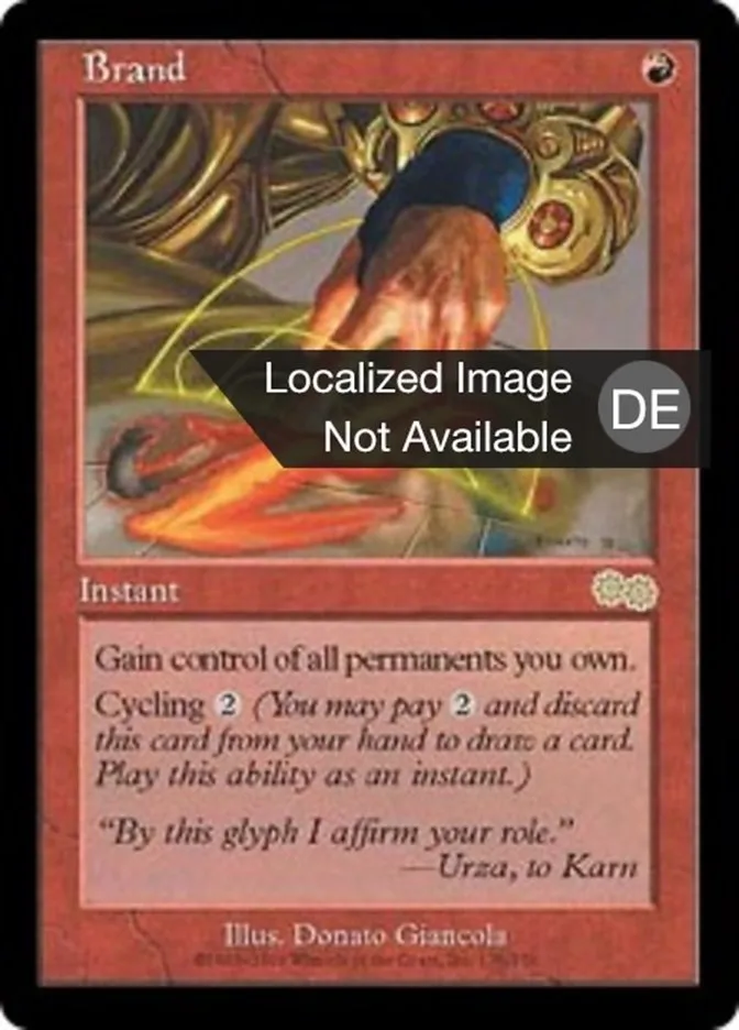 Brandzeichen kaufen - Urza's Saga bei TcG Love