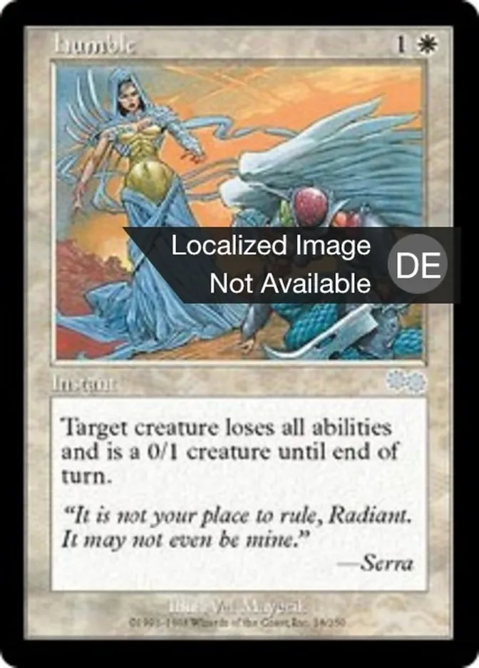 Bescheidenheit kaufen - Urza's Saga bei TcG Love