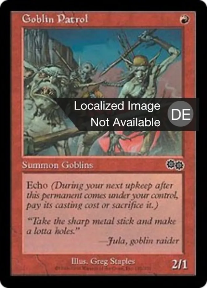 Goblin-Patrouille kaufen - Urza's Saga bei TcG Love