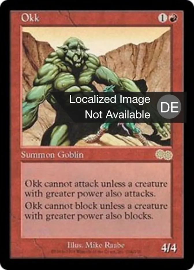 Okk kaufen - Urza's Saga bei TcG Love