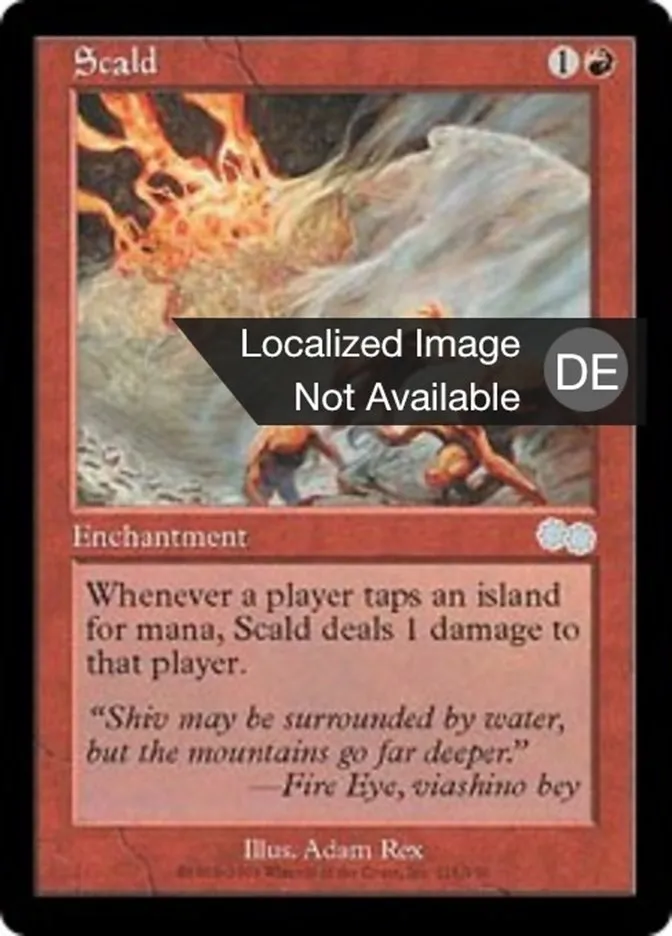 Verbrühung kaufen - Urza's Saga bei TcG Love