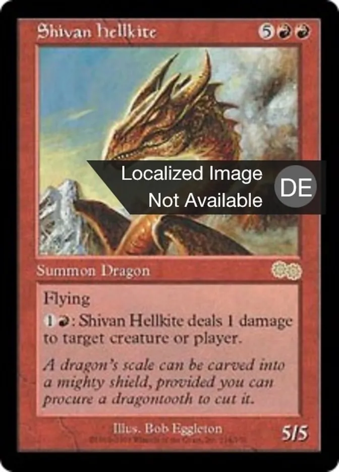 Shivan-Höllendrache kaufen - Urza's Saga bei TcG Love