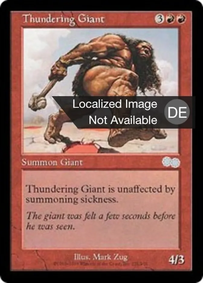 Donnerriese kaufen - Urza's Saga bei TcG Love